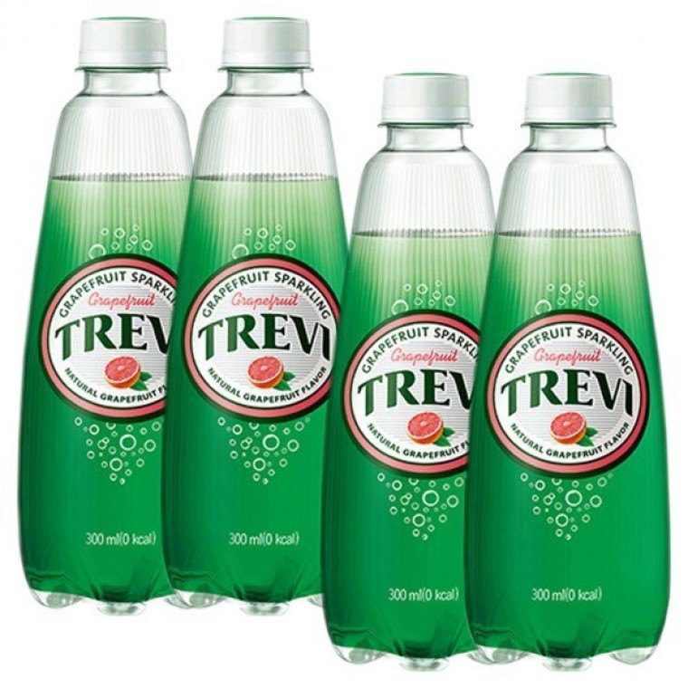 롯데 트레비 자몽 300ml x 40PET (20펫x2박스) - 상품 이미지