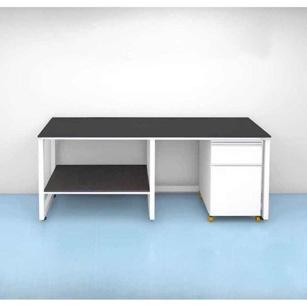 연구실 테이블 약품내성 내열 방염 실험 작업대 실험 1500x750x850mm - 상세 이미지 3