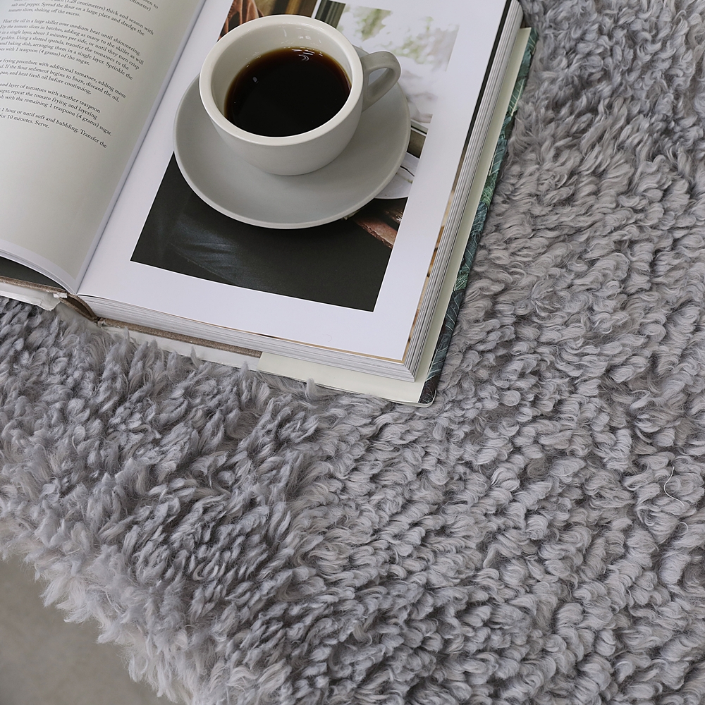 나라데코 30mm 양털 극세사 겨울 돌 쇼파패드 3인용 65x180