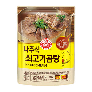 [4개 이상 25% 할인] 오뚜기 나주식 쇠고기곰탕 500g 외 17종 맛있게 먹은 솔직 후기 - 상품 이미지 1