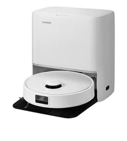 쿠쿠홈시스 쿠쿠 파워클론 AI 올인원 스테이션 고온세척 로봇청소기 CRVC-BNLAC0520W