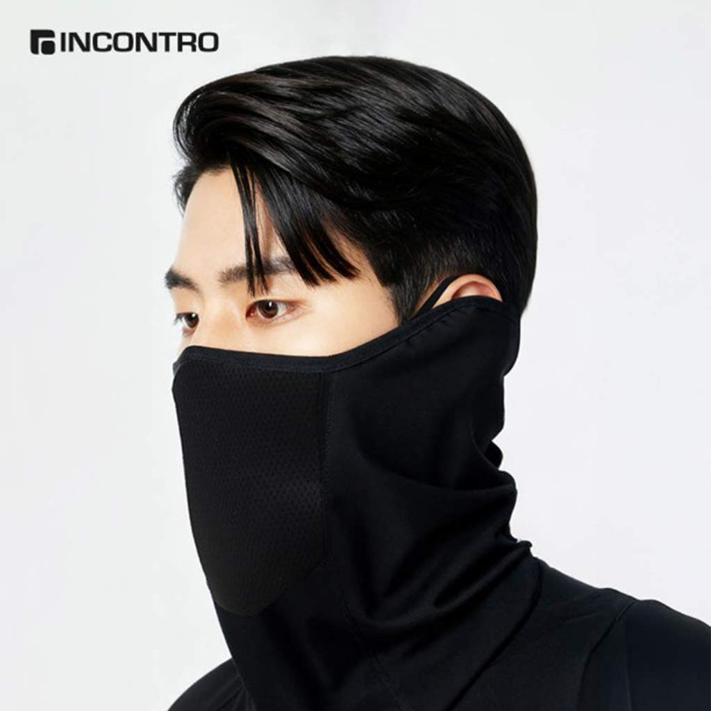 인콘트로 기모 엣지 귀 덮는 방한 멀티프 겨울 스포츠마스크 - 상세 이미지 5