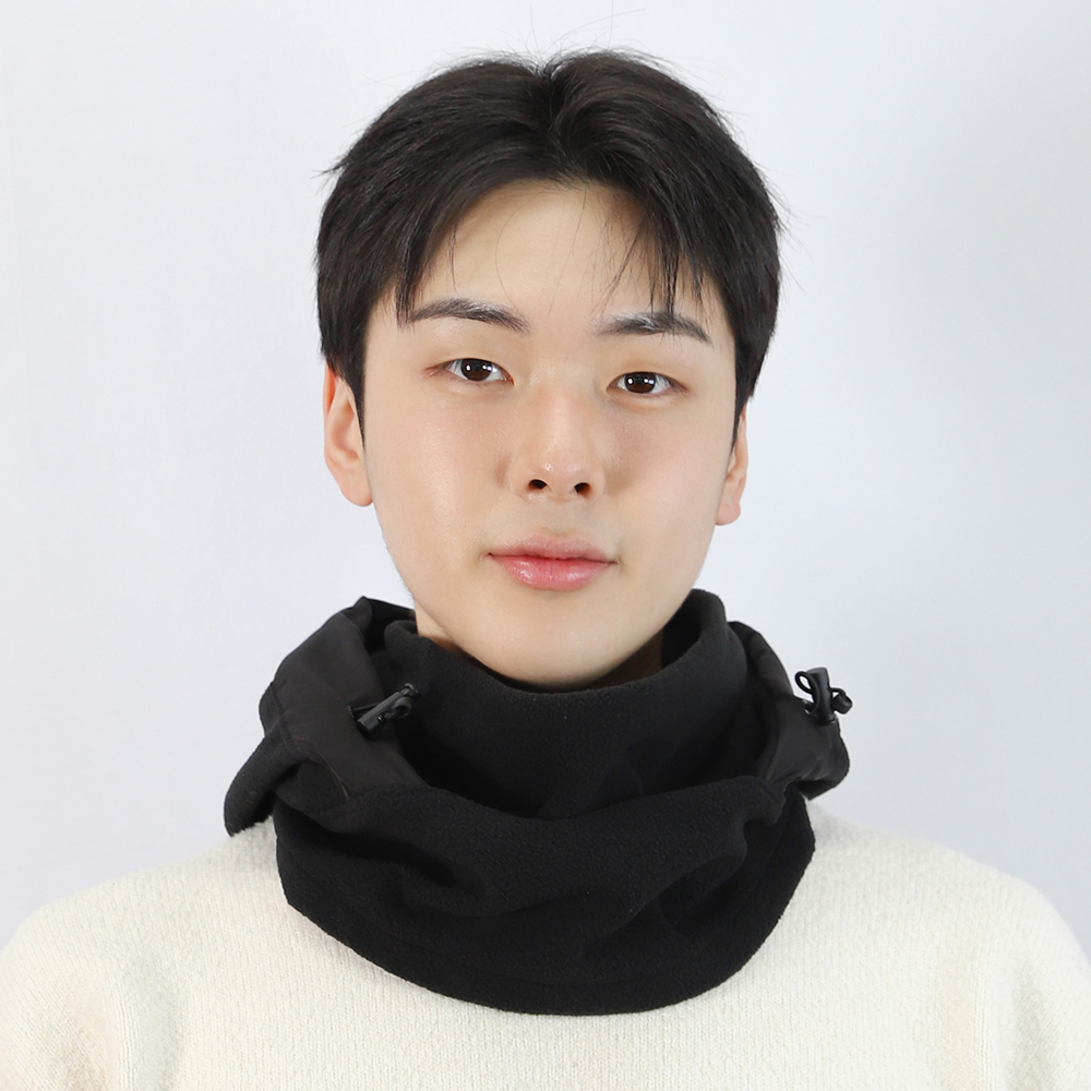 카르닉 더블 기모 바라클라바 넥워머 DBHN 겨울 방한 후드 목토시 남자 여자 멀티스카프 - 상세 이미지 2