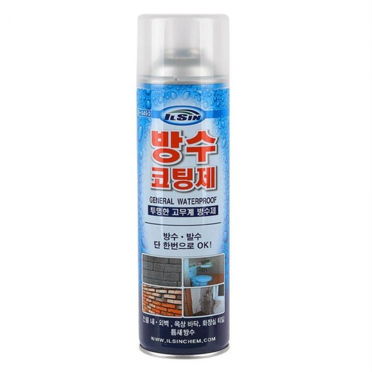 일신 방수 코팅제 550ml 고무계 부분방수 외벽 내벽 균열 보수제 간편방수제 - 상품 이미지
