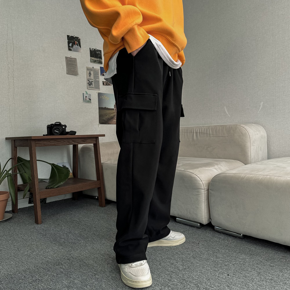 1+1 남자융기모바지 기모카고바지 - 상세 이미지 5