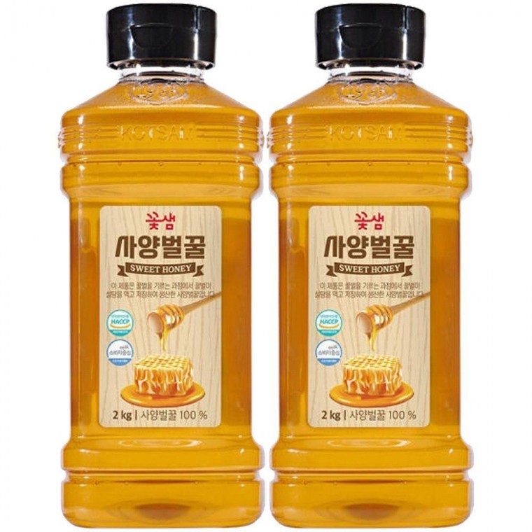 사양벌꿀 4kg (2kg x 2개) - 상품 이미지