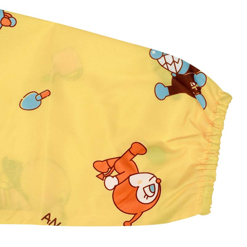 [발주 요청상품] 호빵맨 캐릭터 모래/미술놀이 옷 작업복 앞치마 스모크 크림 90~100cm - 하카타몰
