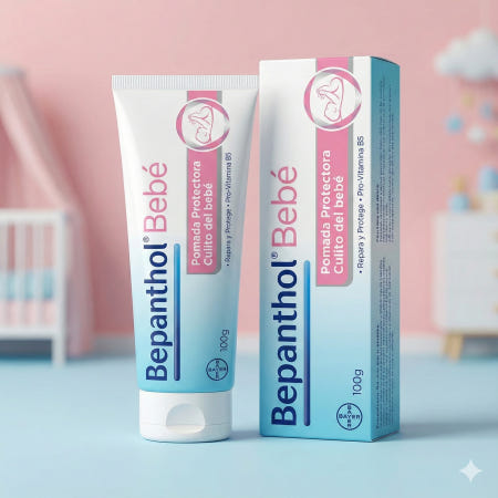 [해외]비판톨 Bepanthol 엉덩이 보호 연고 기저귀 크림 100ml, 1개