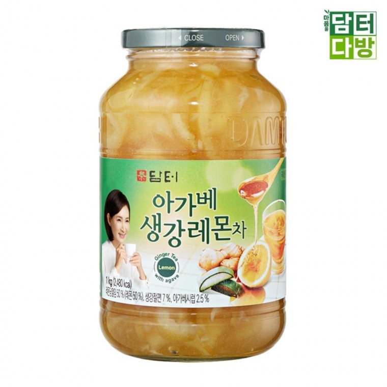 (무배) 담터 아가베생강레몬차 1kg - 상품 이미지