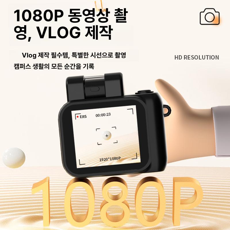 학생용 미니 고화질 휴대용 카드형 스 선물 Y4000 블랙 배터리없음 - 상세 이미지 3