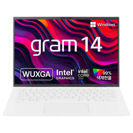 LG전자 그램 14 인텔 코어 Ultra5, 에센스화이트, 256GB, 8GB, WIN11 Home, 14Z90S-GR5CK