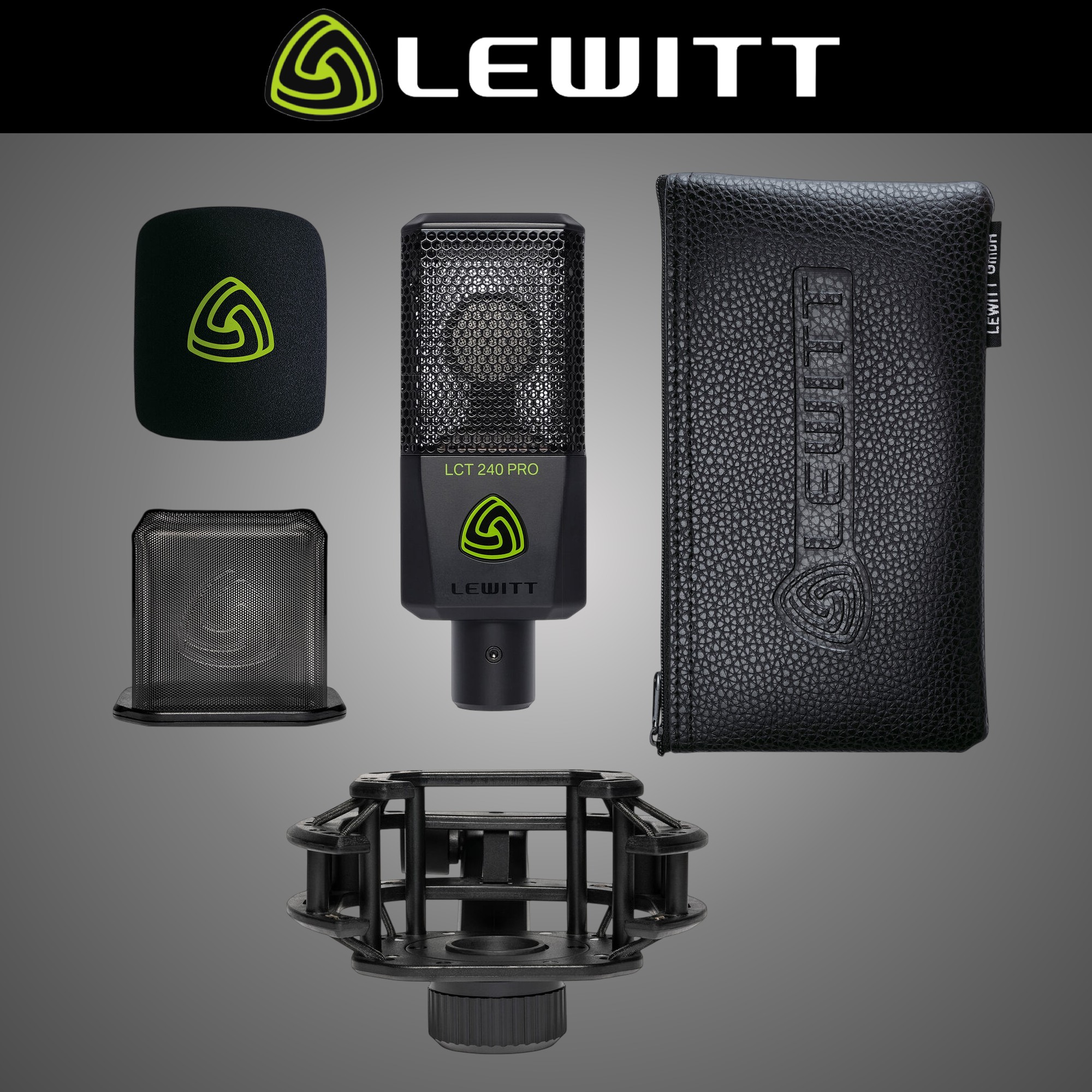 LEWITT LCT240 Pro Value Pack 르윗 240 녹음 방송 콘덴서 마이크 이미지 6