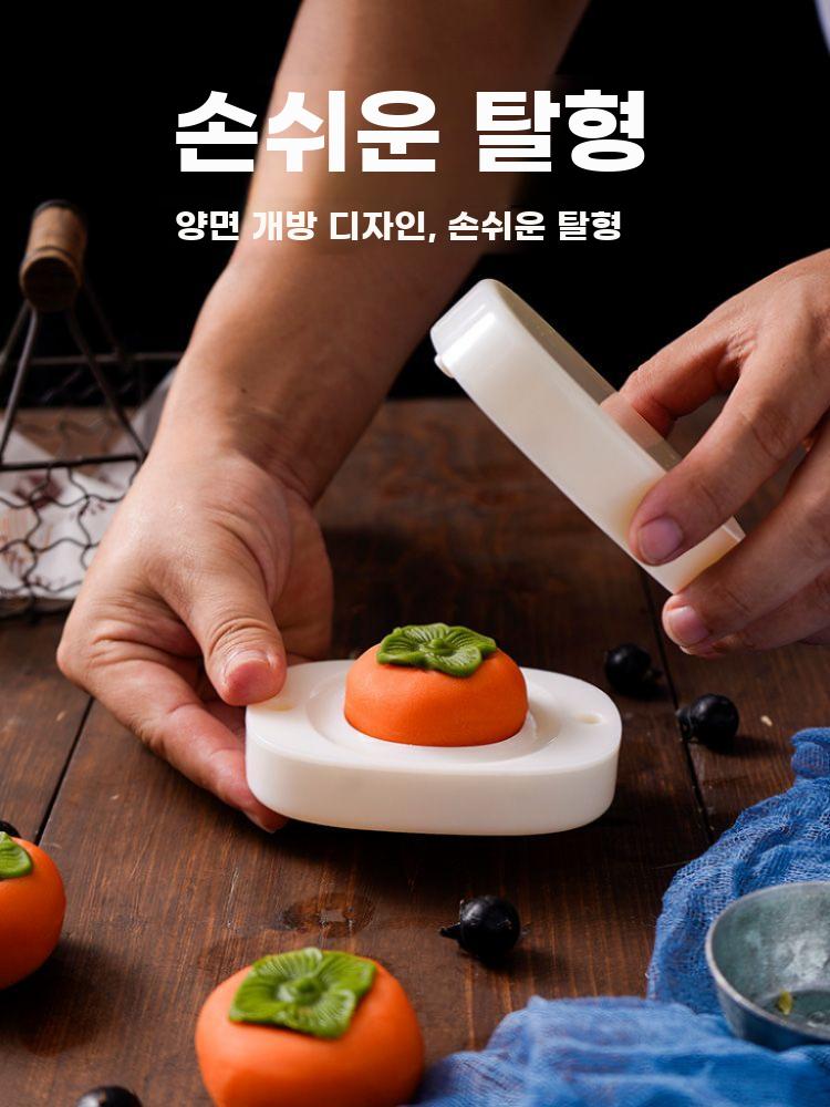 월병 몰드 문양 프레스 찍기 도구 반죽 장식 압꽃기 - 상세 이미지 3