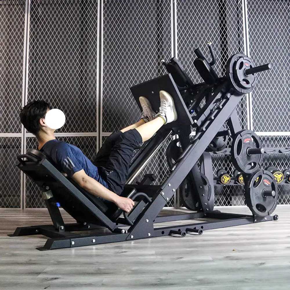45도 경사 스쿼트 머신 하체근력 레그프레스 운동 A형 스쿼트 머신 - 상세 이미지 2