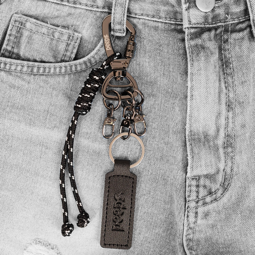 PEEPS Metal System Keyring(Gun Black)가방 바지키링 - 상세 이미지 3