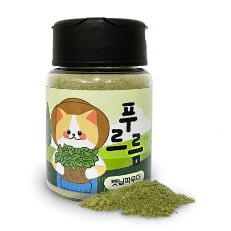 고양이풀 고양이 캣닢 가루 캣글라스 대용량 파우더 간식 1P