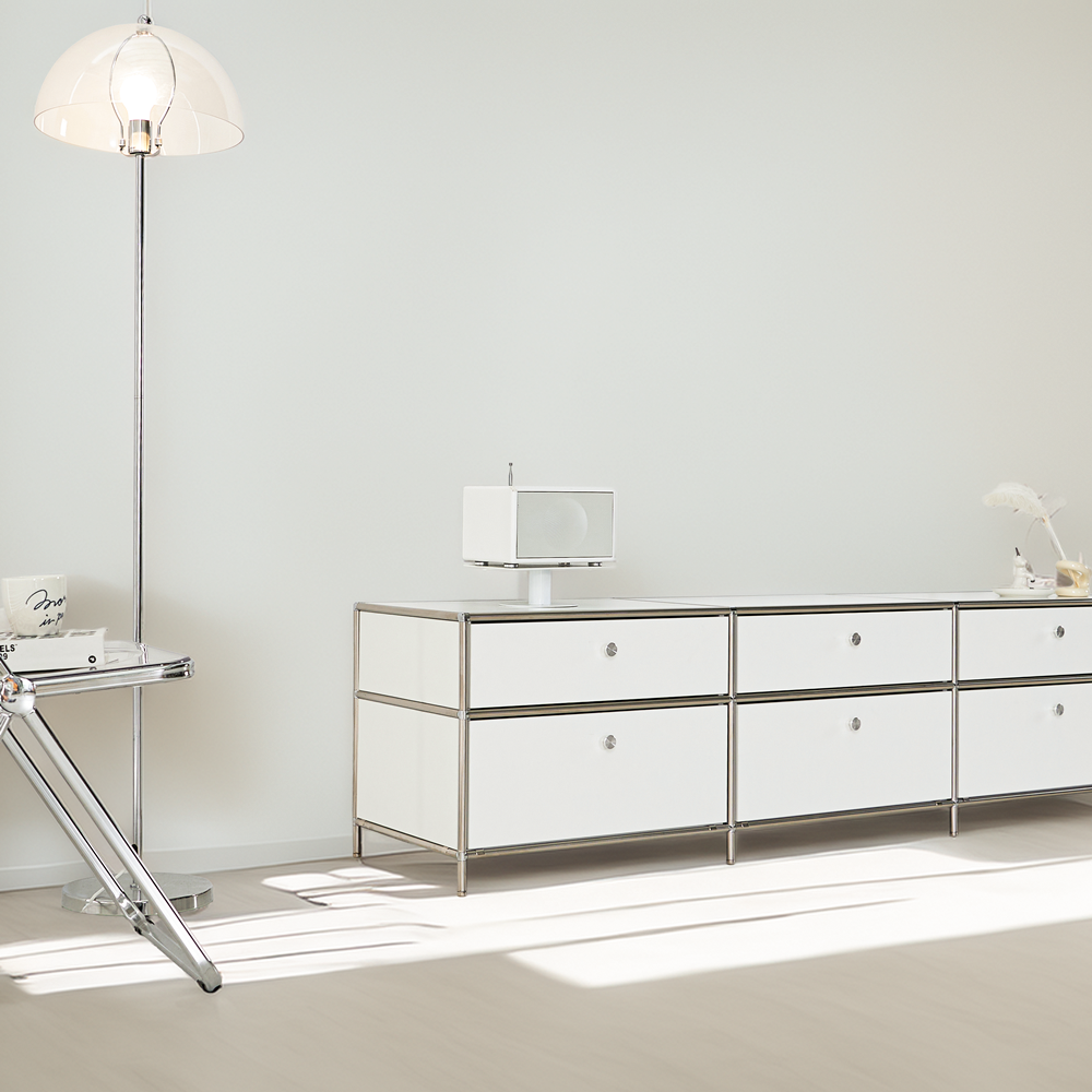 세라썸 미드센츄리 모듈거실장 tv다이서랍장 장식장 낮은 티비선반