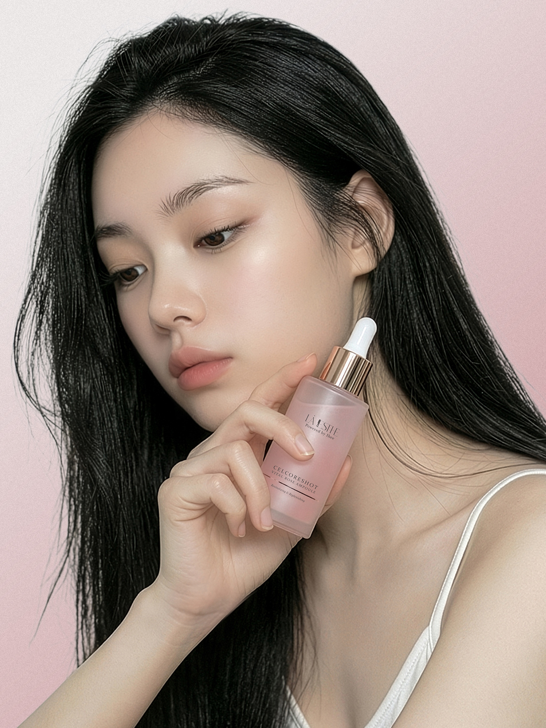 라에스테 셀코어샷 바이탈 로즈 앰플 50ml 모공 여드름 속건조 히알루론산 세럼 에센스 - 상세 이미지 4