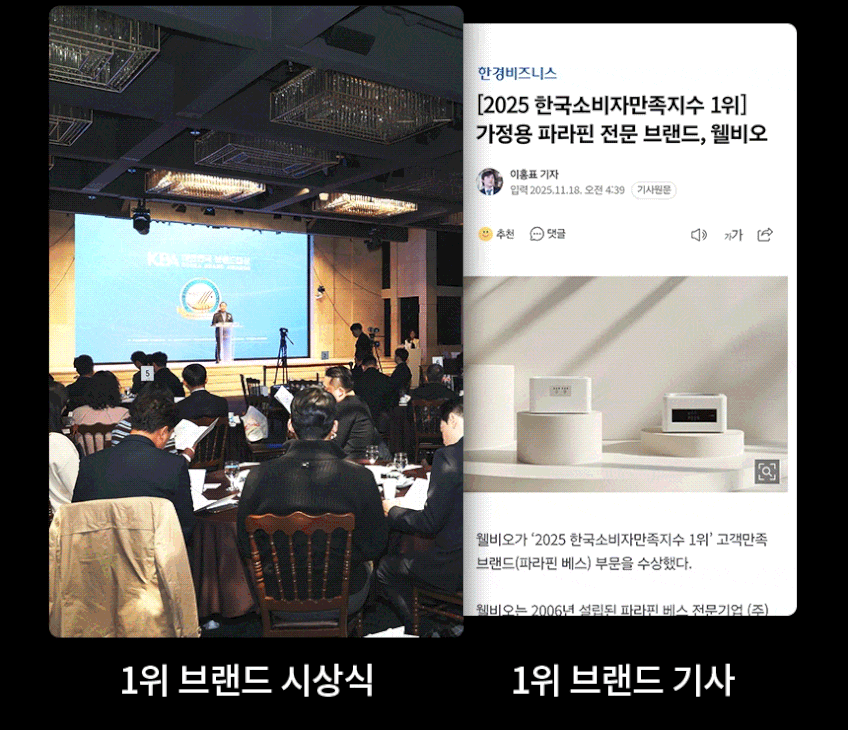 웰비오 와이드 파라핀 베스 손 테라피 촛농 판매처 상세 정보 이미지 3