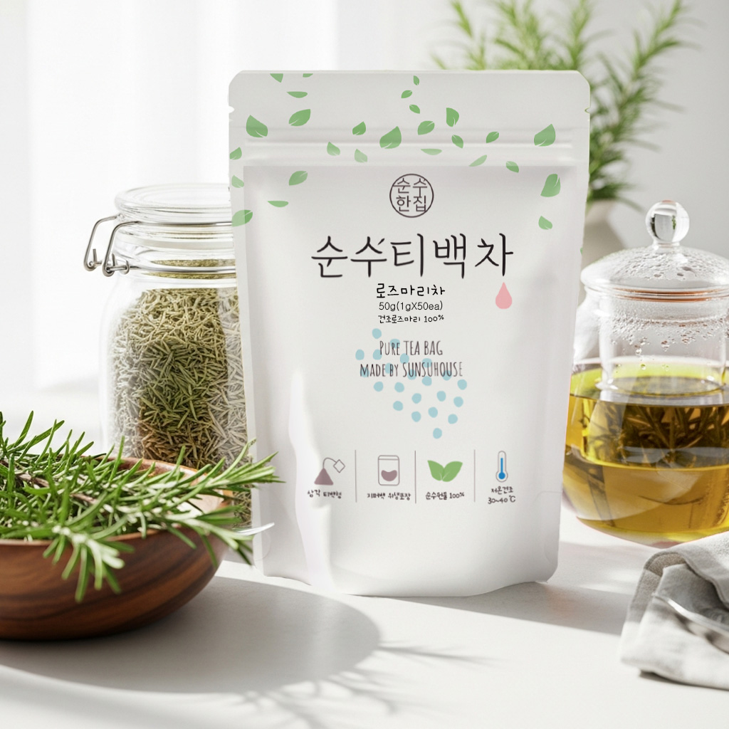 로즈마리차 티백 50개입 - 상품 이미지