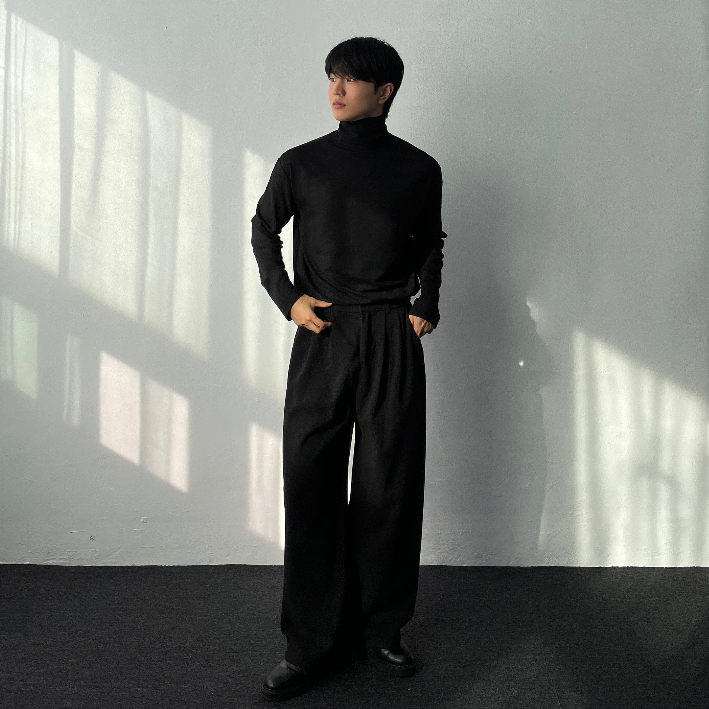 1+1 남자목폴라티 남자목티 - 상세 이미지 5