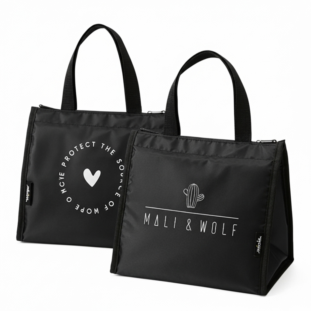 보온보냉가방 직장인 도시락 이유식백 런치백 선인장보냉가방