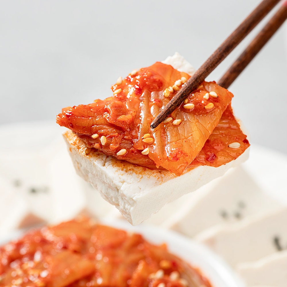 내가 먹으려고 만든 볶음김치 500g 맛있는 김치볶음 소포장 - 상품 이미지