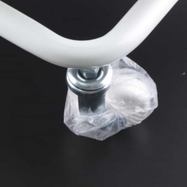 캐리어 바퀴커버 50p 캐리어바퀴청소 바퀴캡 - 상품 이미지