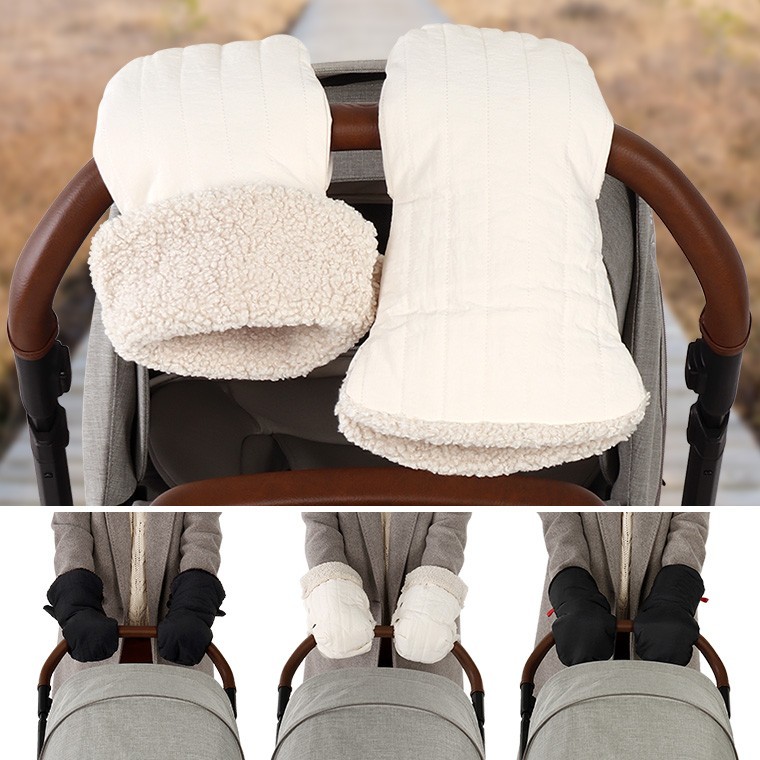 유모차장갑 핸드워머 손잡이커버 핸드머프 핸들 방한 개모차