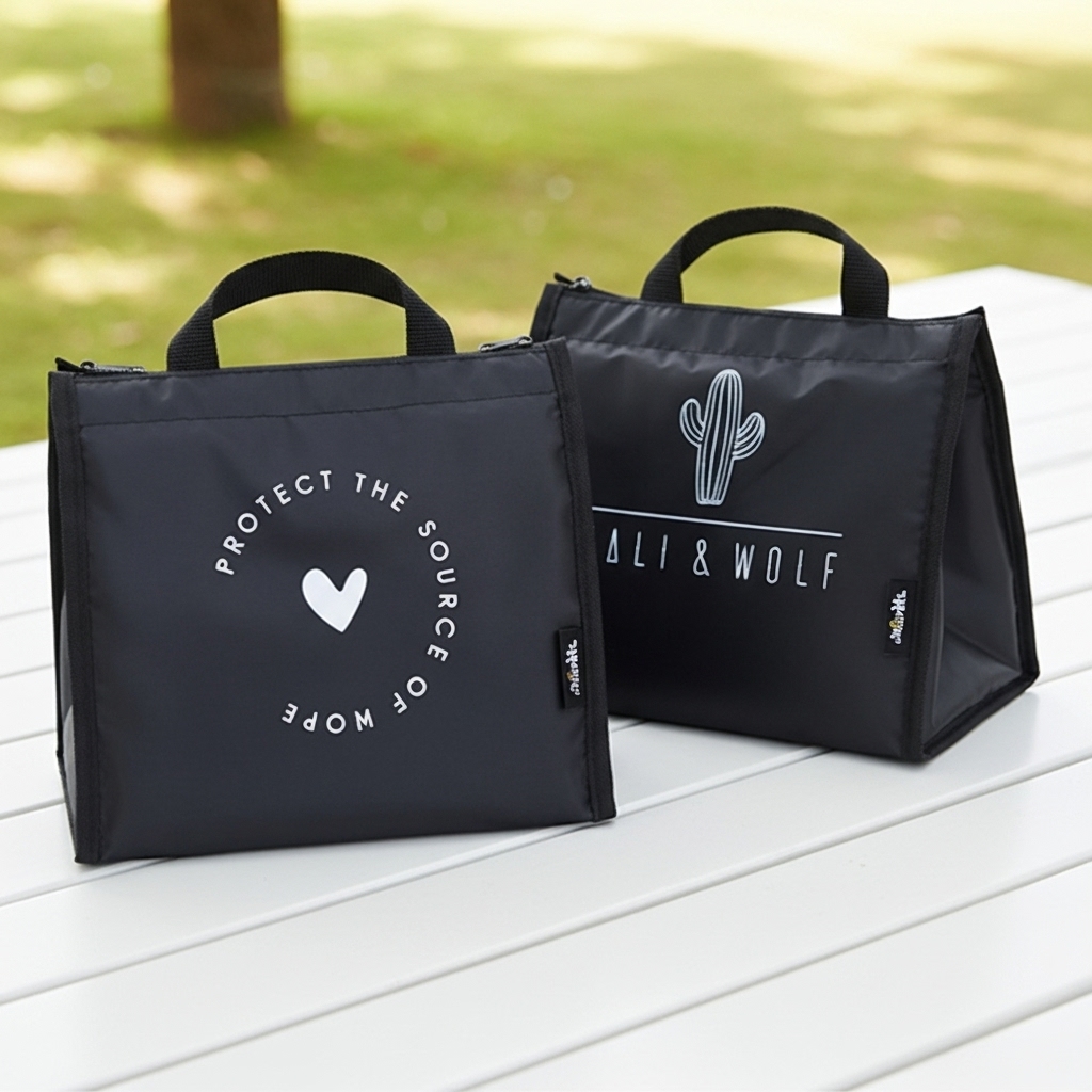 보온보냉가방 직장인 도시락 이유식백 런치백 선인장보냉가방