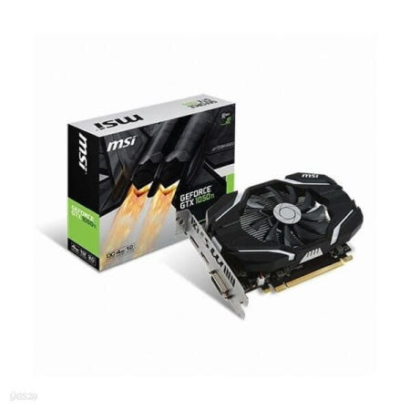 MSI 지포스 GTX1050 Ti OC 스톰 그래픽카드 4GB, N1050TIOV1
