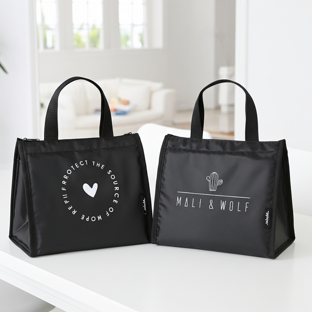 보온보냉가방 직장인 도시락 이유식백 런치백 선인장보냉가방