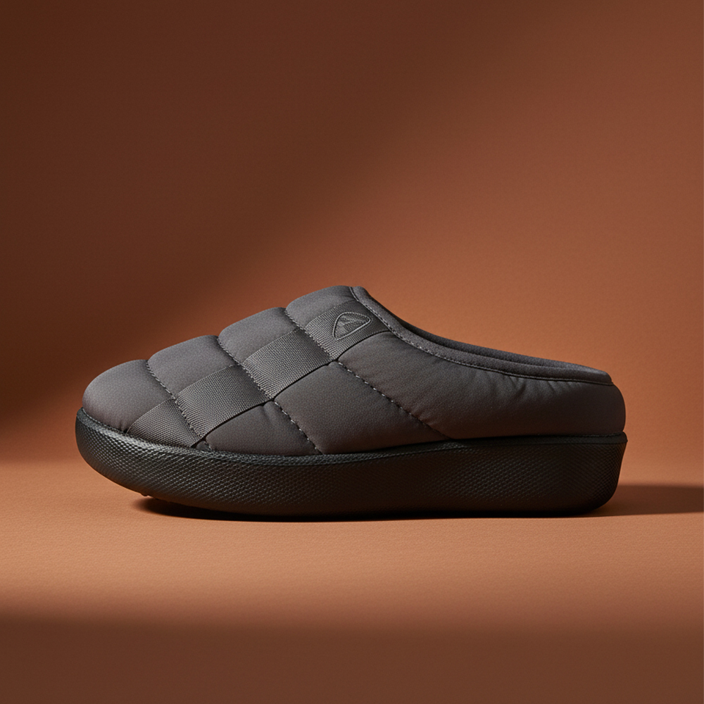 PWX 푸퍼 패딩 방한 겨울 슬리퍼 제품 이미지