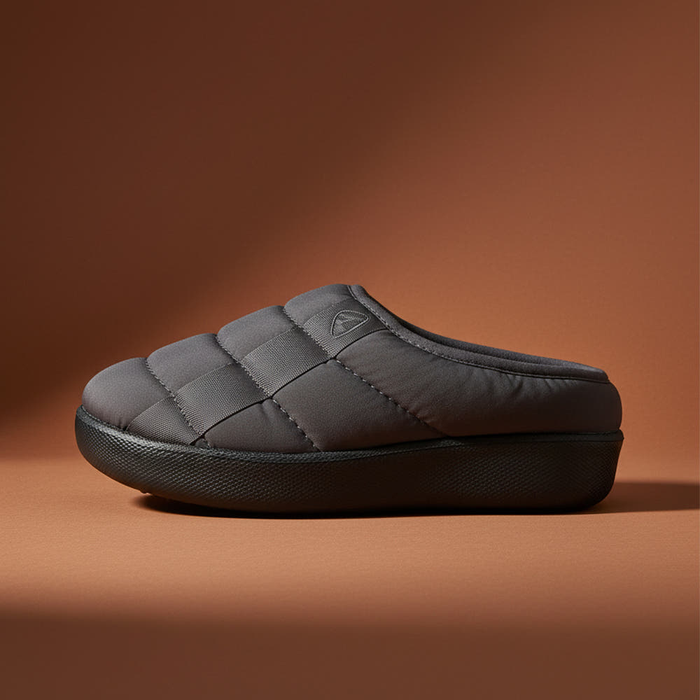 패딩 방한 슬리퍼 이미지