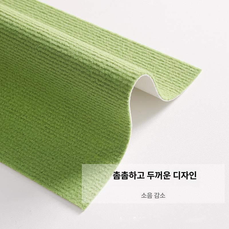 조립식바닥매트 층간소음 접착 흡착 카페트 사각 퍼즐 오프화이트 30x30cm 8개 - 상세 이미지 2