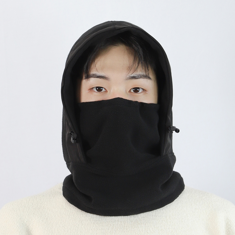 카르닉 더블 기모 바라클라바 넥워머 DBHN 겨울 방한 후드 목토시 남자 여자 멀티스카프 - 상세 이미지 5