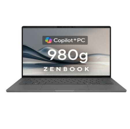 에이수스 2025 젠북 A14 스냅드래곤, IcelandGray, 512GB, 16GB, WIN11 Home, UX3407QA-QD345W