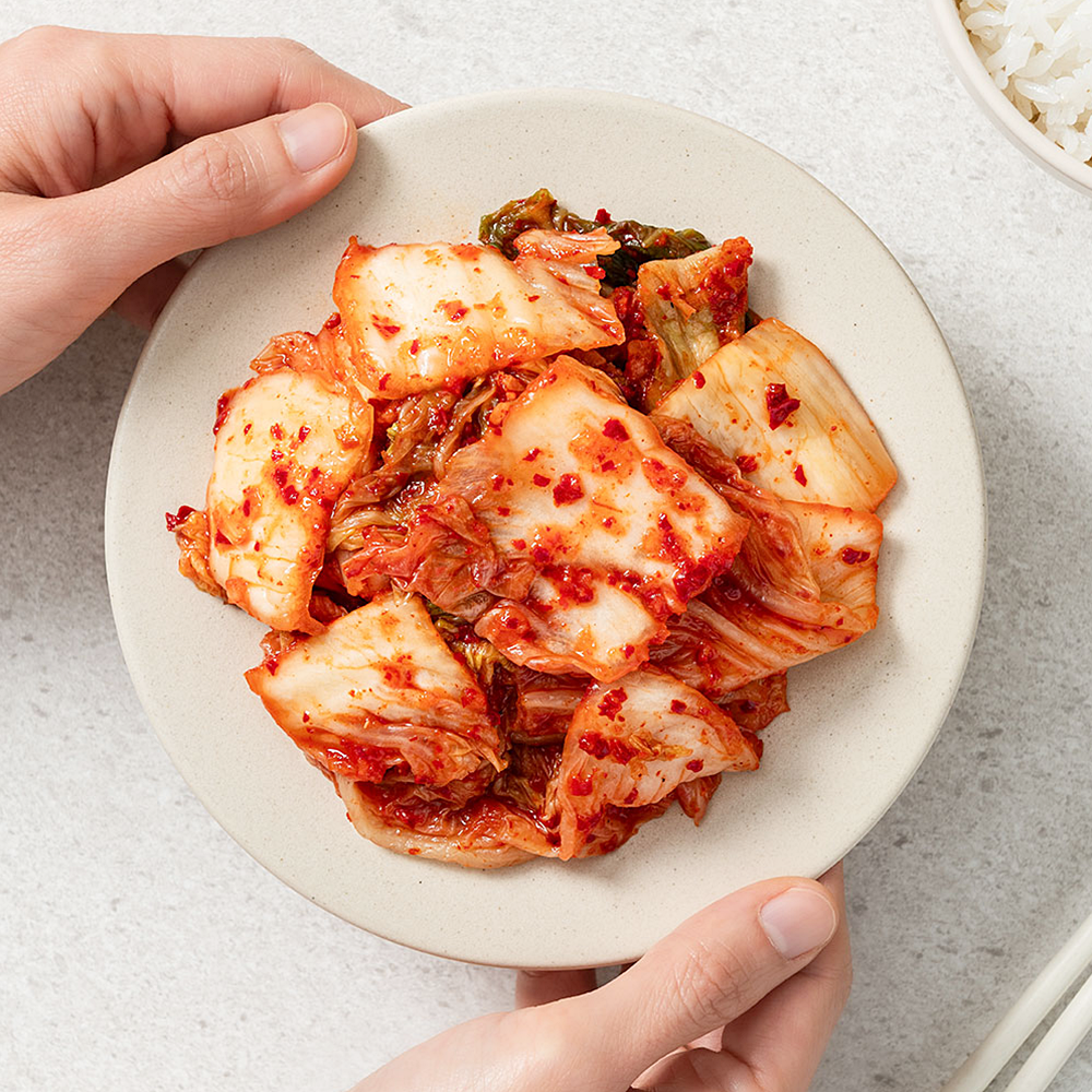 내가 먹으려고 만든 맛김치 500g 맛있는 자른 썰은 포기배추김치 소포장 - 상세 이미지 3