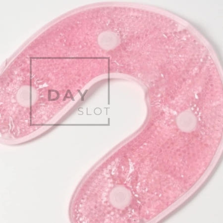 데이슬롯 젤 어깨 냉온찜질팩 핑크 목찜질팩