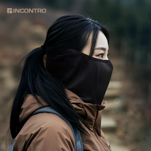 인콘트로 기모 엣지 귀 덮는 방한 멀티프 겨울 스포츠마스크 - 상품 이미지