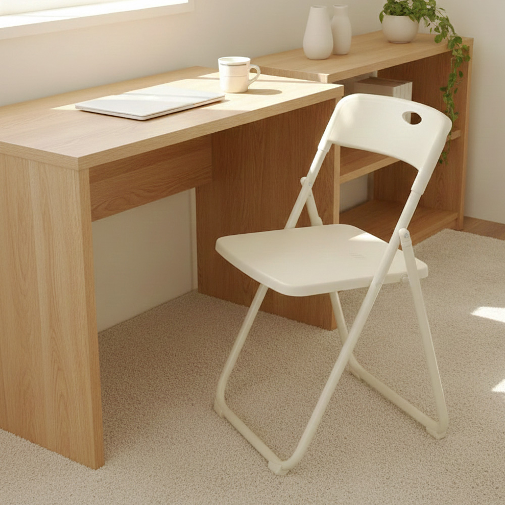 1+1 제로 다용도 접이식의자 사출 간이 의자 폴딩체어