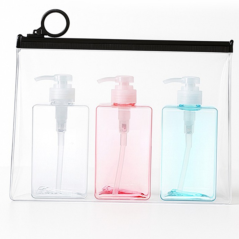 박대표마켓 여행용 샴푸공병 로션 휴대용 무지 펌핑용기 100ml·150ml 샴푸통 - 상품 이미지