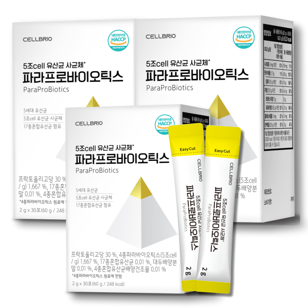 5세대 4조 사균체 유산균 파라프로바이오틱스 30포, 3개 제품 이미지