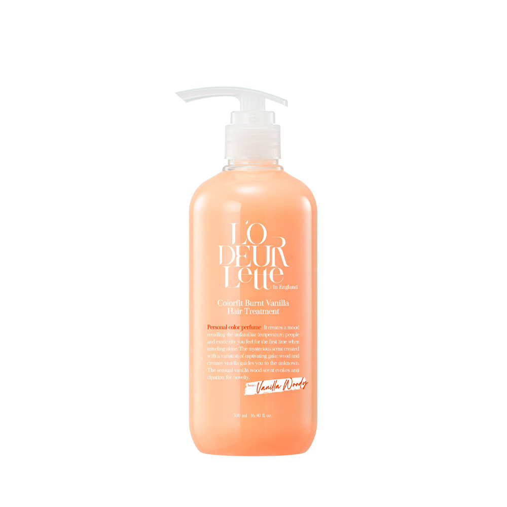 로더렛 컬러핏 퍼퓸 헤어 트리트먼트 번트 바닐라, 500ml, 1개 - 상품 이미지
