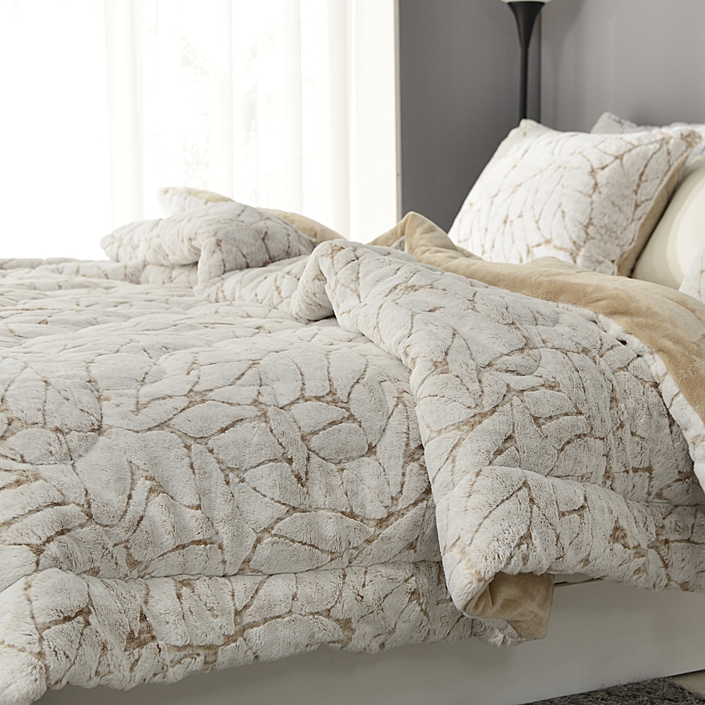 나라데코 프리미엄 15mm 장모 극세사 두꺼운 겨울 차렵 이불 SS