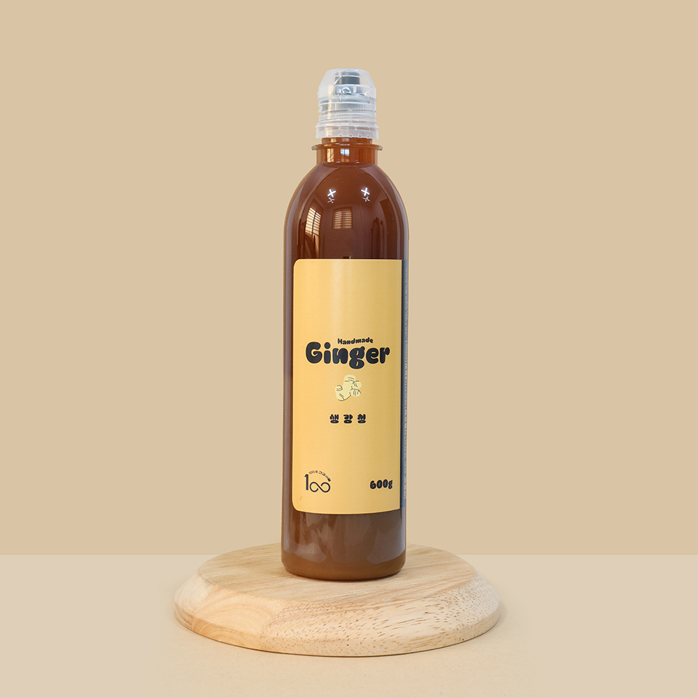 생강청 아주 맛있는 국내산 수제 원액 생강차 600g, 1개 - 상품 이미지