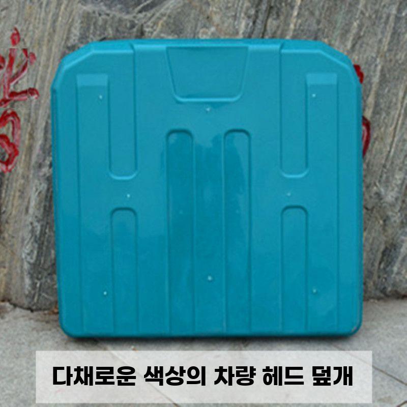 지게차 지붕 비막이 트랙터 캐노피 삼륜차 천장 차양막 커버 블루 100 x 100cm - 상세 이미지 4
