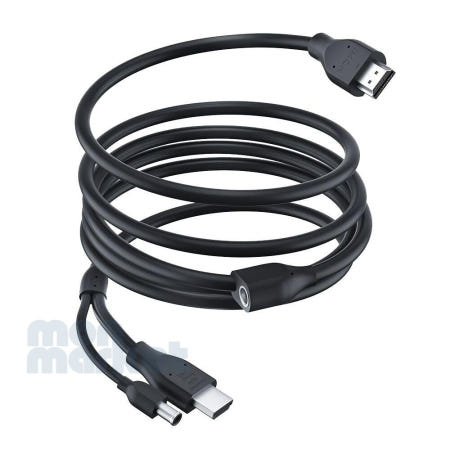 먼데이 삼성스페이스모니터용 HDMI+전원 케이블 2M (블랙) 2in1HDMI케이블
