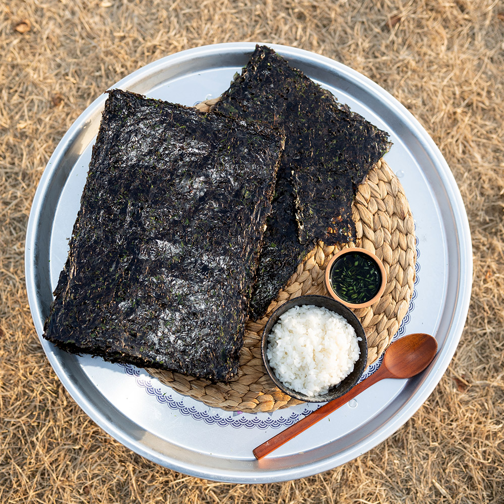진도 햇 곱창김 구운 곱창돌김 선물세트 김밥김