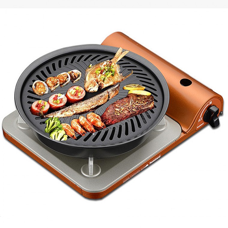 캠핑 불판 고기판 여행 야외 화로대 그릴 - 상품 이미지